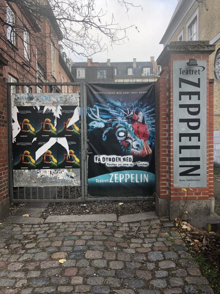 Teatrets Zeppelins facade